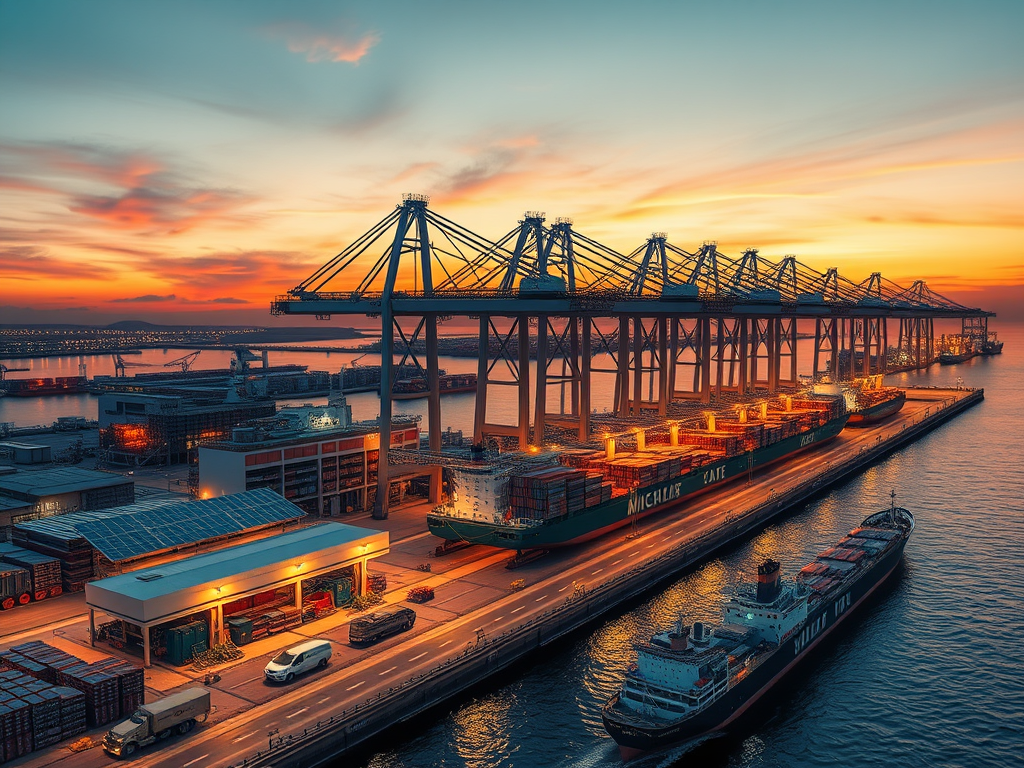 The Future of Ports: Green Energy and Industrial Growth